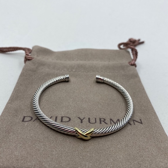 David Yurman Cable Crossover X Bracelet - Picture 7 of 7